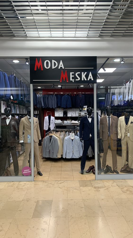 Spodnie koszule dodatki dostępne w sklepie