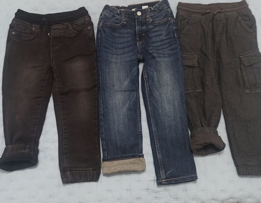 Spodnie ocieplane r 110