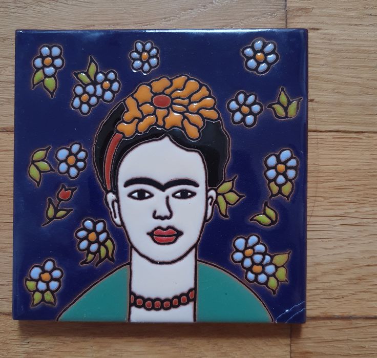 Kafelki Frida ceramiczne kafel dekor ręcznie robione hand made