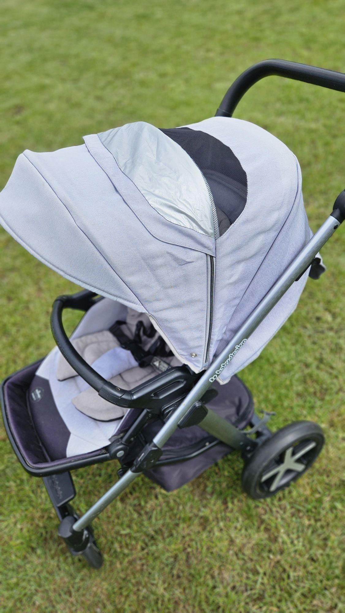 Wózek 2w1 babydesign husky szary