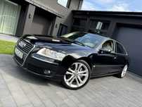Audi A8 4.2MPI 335 KM Quattro Lang Pro Line Long Czarna Mały przebieg RDW BFM