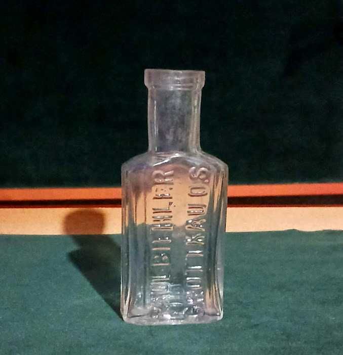 Butelka z dawnego Grodkowa II połowy XIX wieku