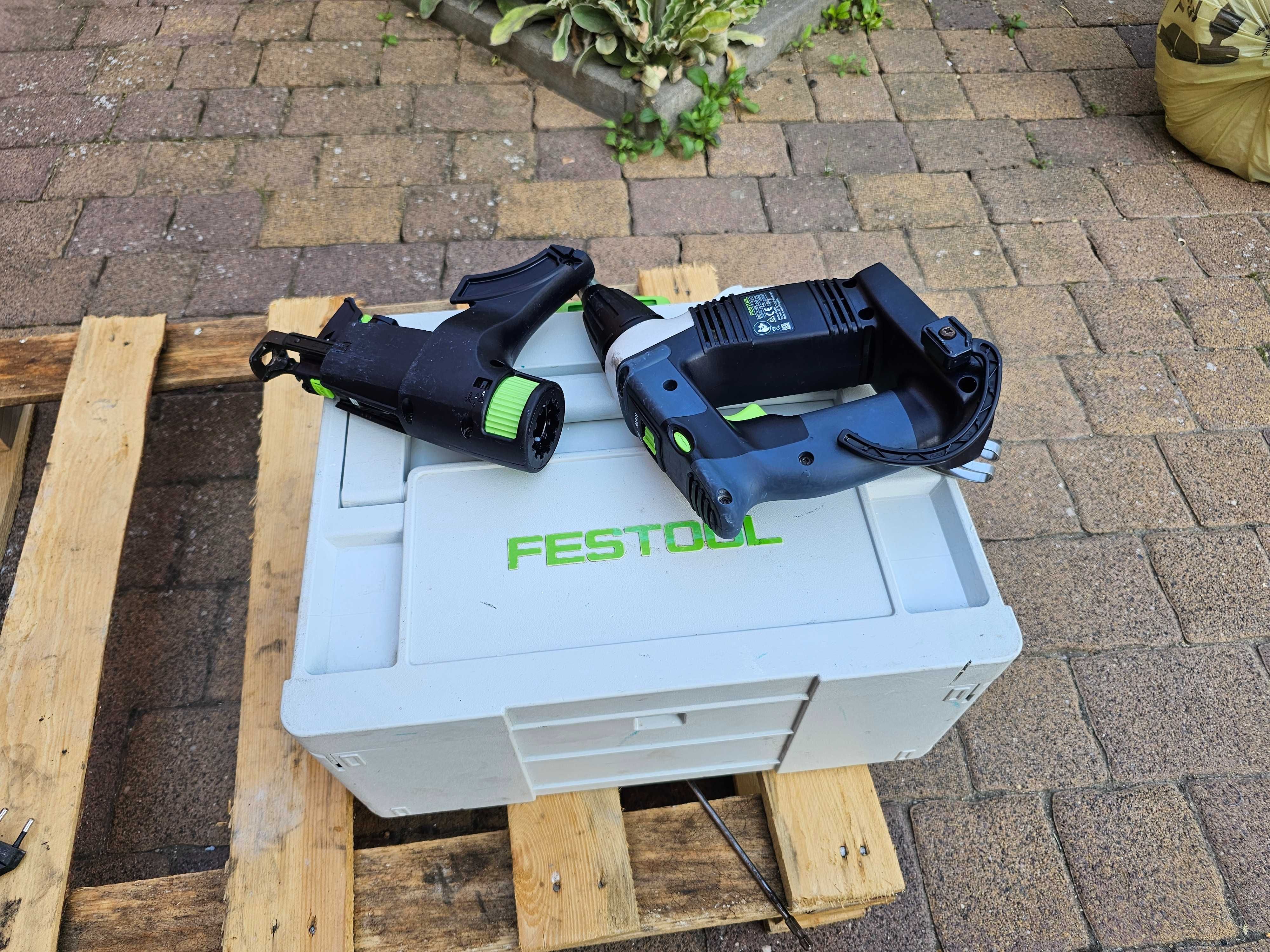 FESTOOL Wkrętarka do GK DWC 18  2x4Ah rok 2023 ładowarka walizka