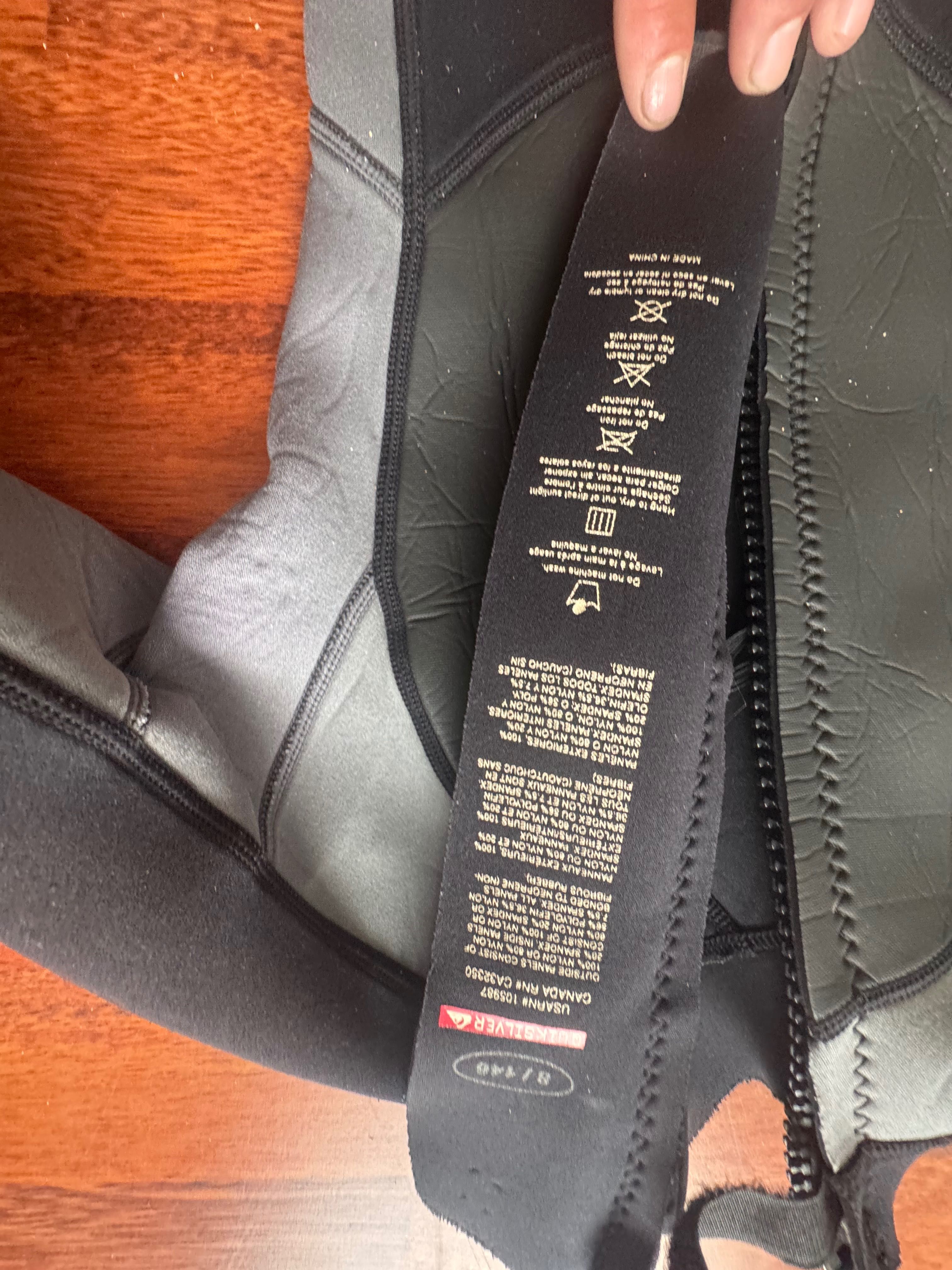 Traje de  neoprene QuickSilver