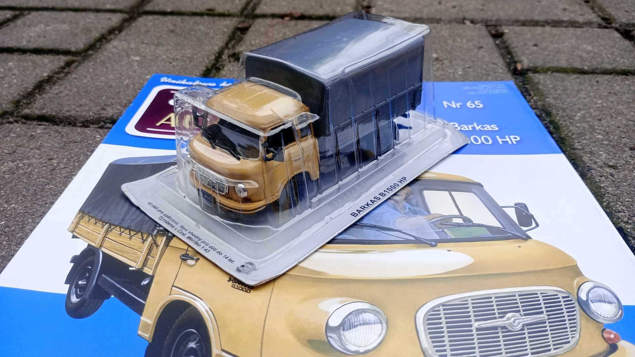 BARKAS B1000HP kultowe auta PRL 1/43 model Deagostini kolekcja NOWY