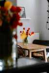 Stół dębowy dąb drewniany lite drewno IKEA Mokelby skandynawski loft