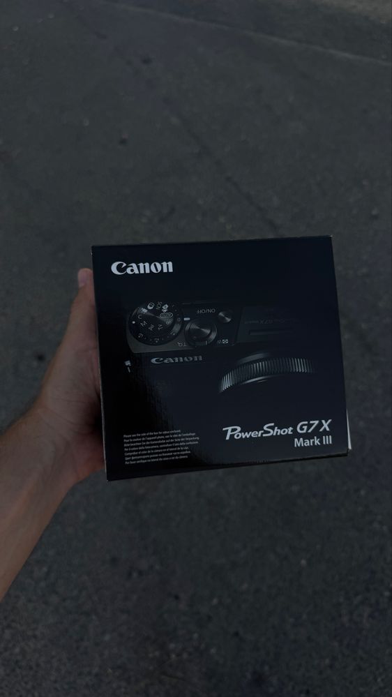 Canon Powershot G7X Mark III