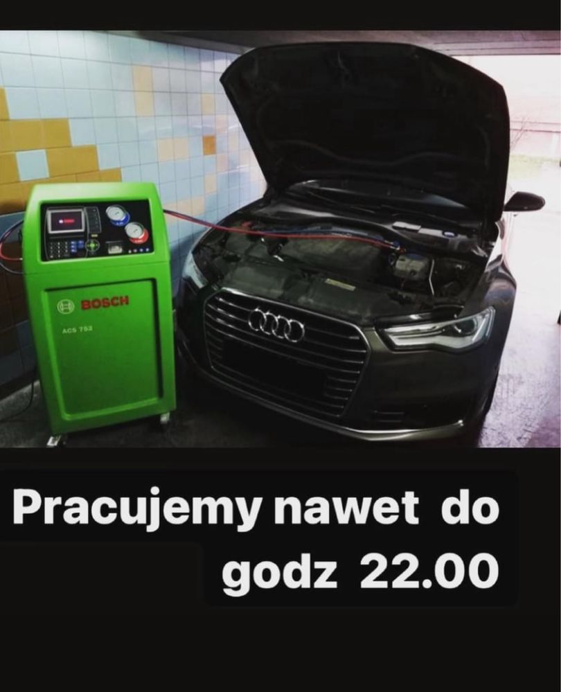 24H Serwis klimatyzacji samochodowej/Napełnianie klimy na już /na dziś