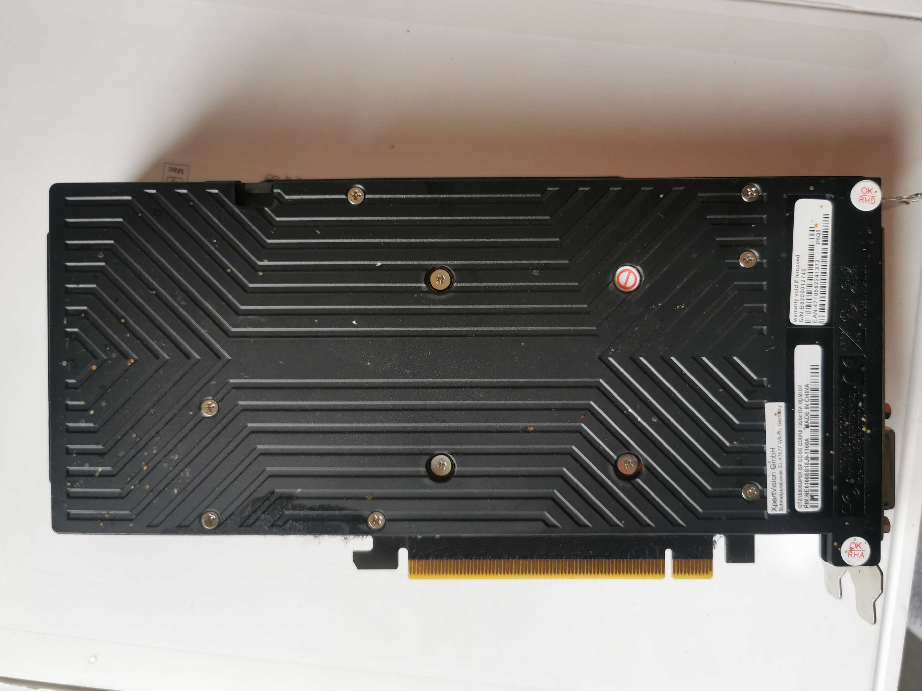 Karta Graficzna Palit GEFORCE GTX 1660 SUPER 6GB Gwarancja