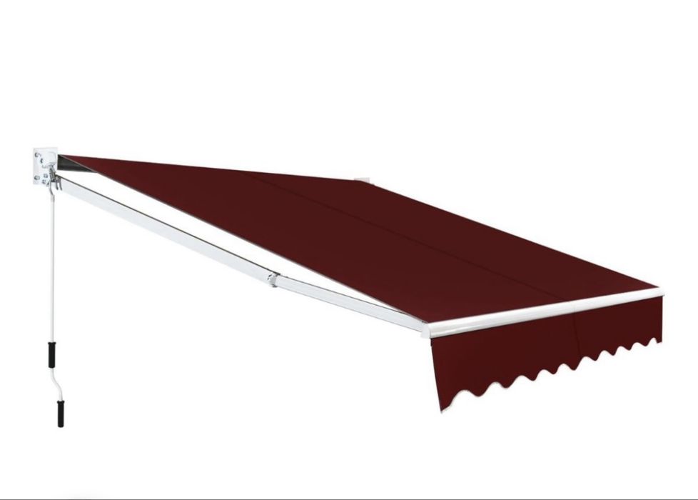 Składana markiza balkonowa tarasowa 245 x 200 cm