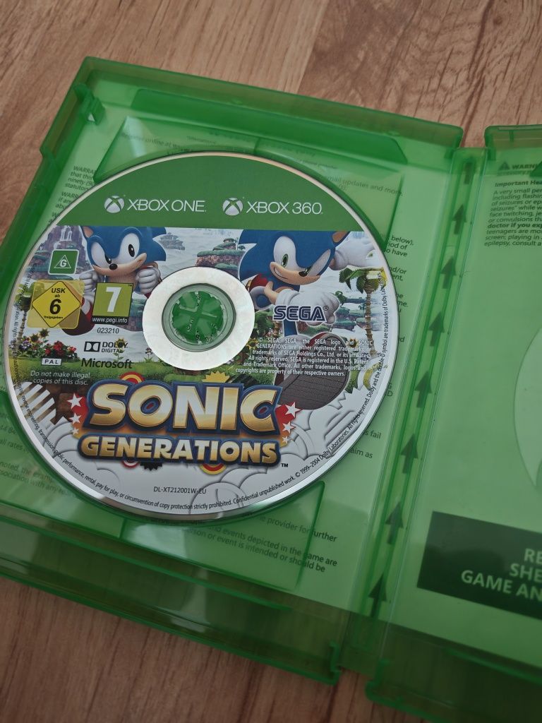 Sonic Genetarion xbox 360 one s x series