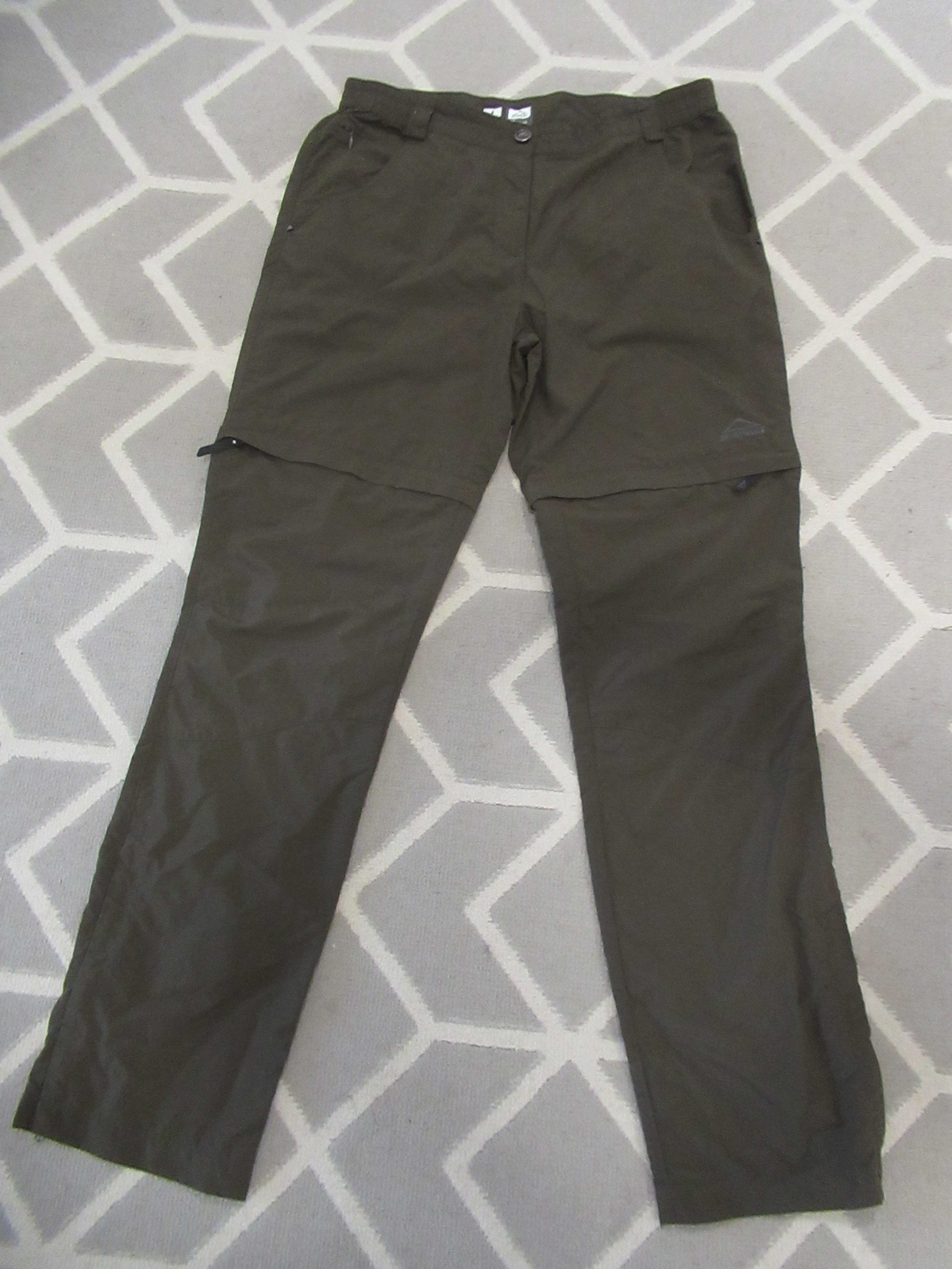 McKinley spodnie trekkingowe 2w1 khaki 42 Dry Plus