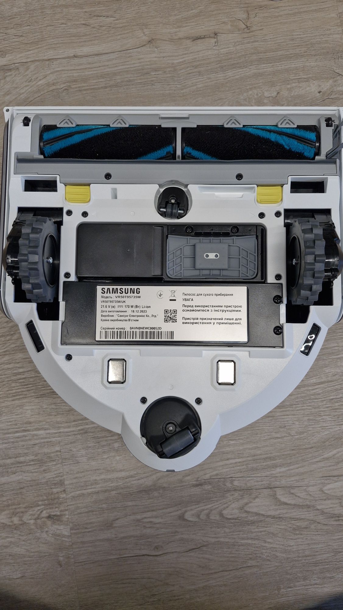Робот-пилосос Samsung Jet Bot AI+ VR50T95 — новий, не включали!