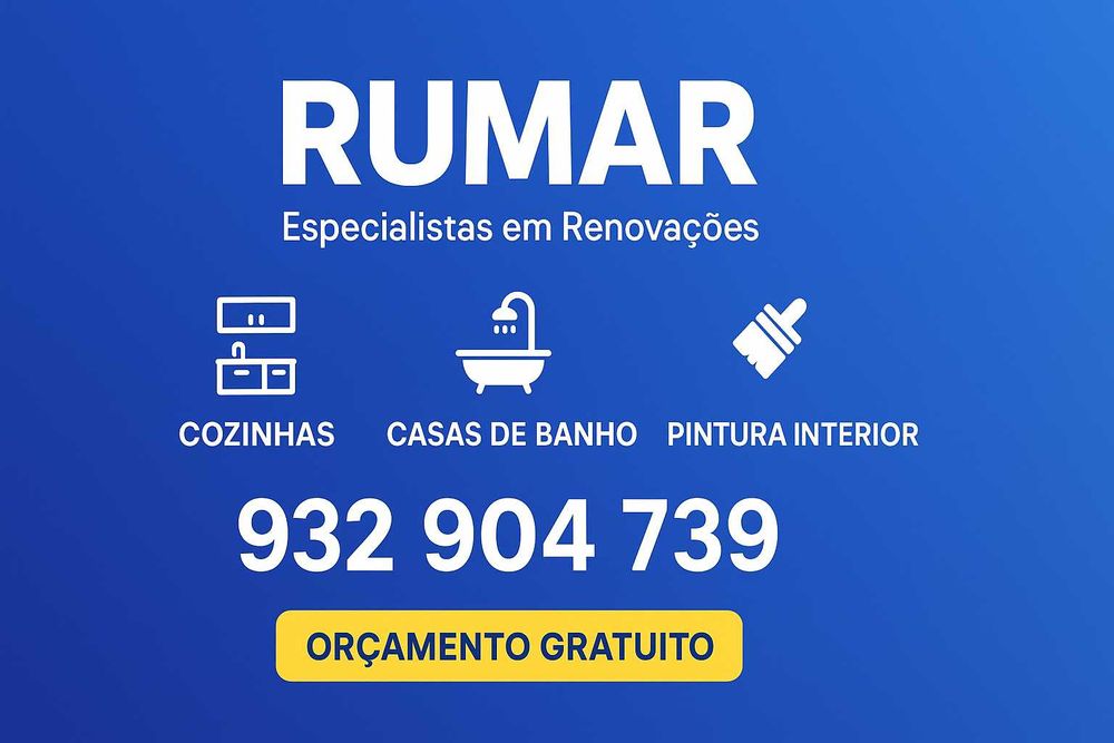 Remodelação de Casas de Banho e Cozinhas