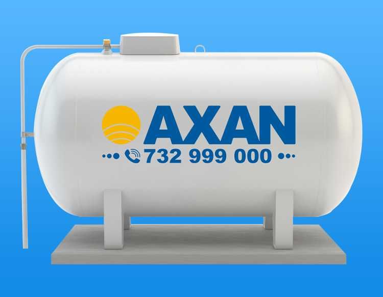 Zbiornik na gaz z instalacją | dostawa gazu propan *atrakcyjna cena*