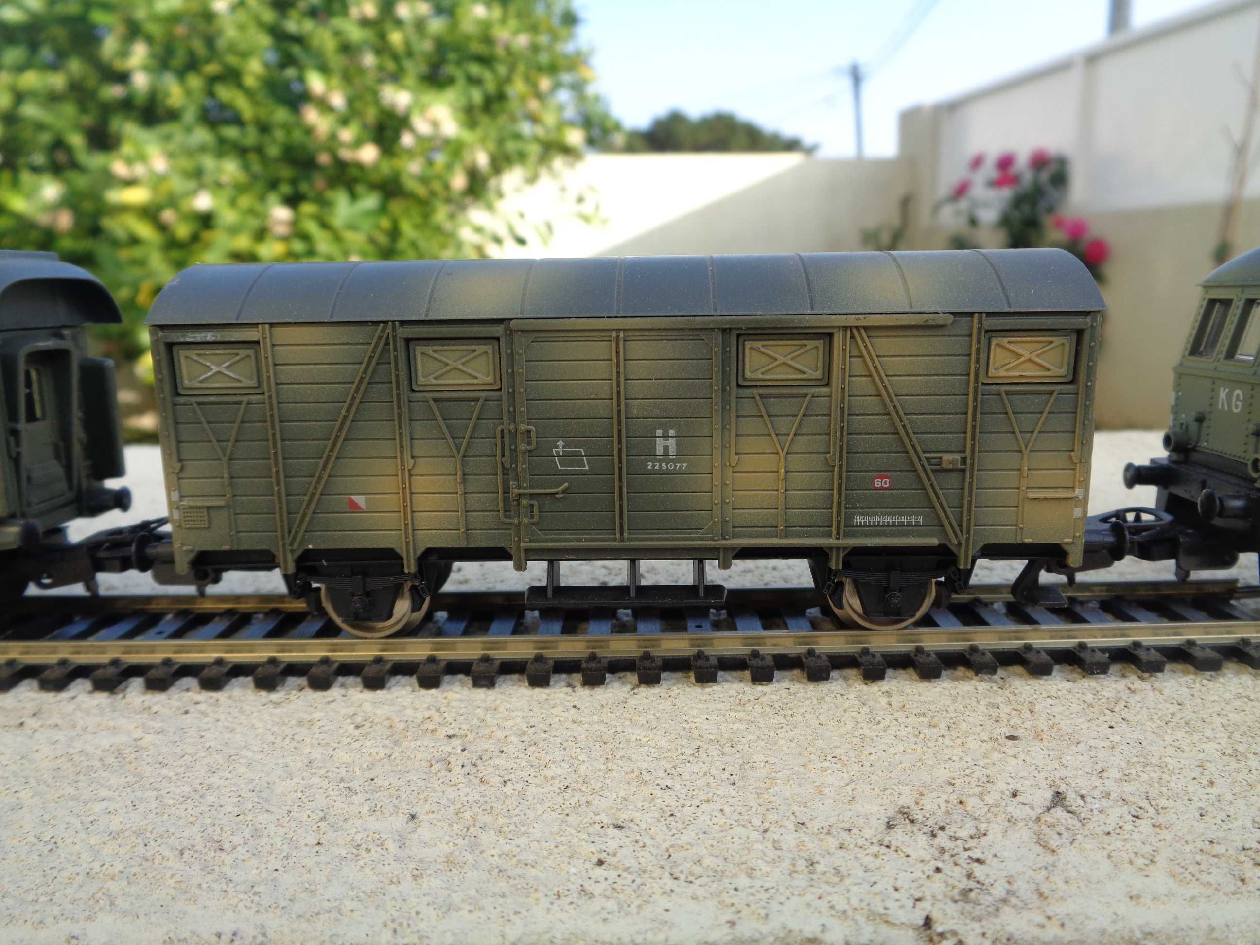 1:87 LIMA Conjunto Militar época II ver detalhe com canhão Leopold K5