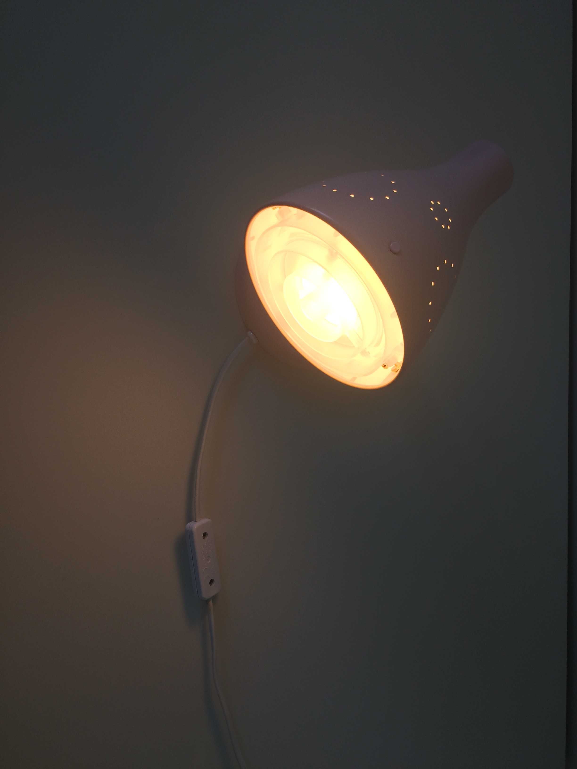 Lampa IKEA typu kinkiet SNOIG