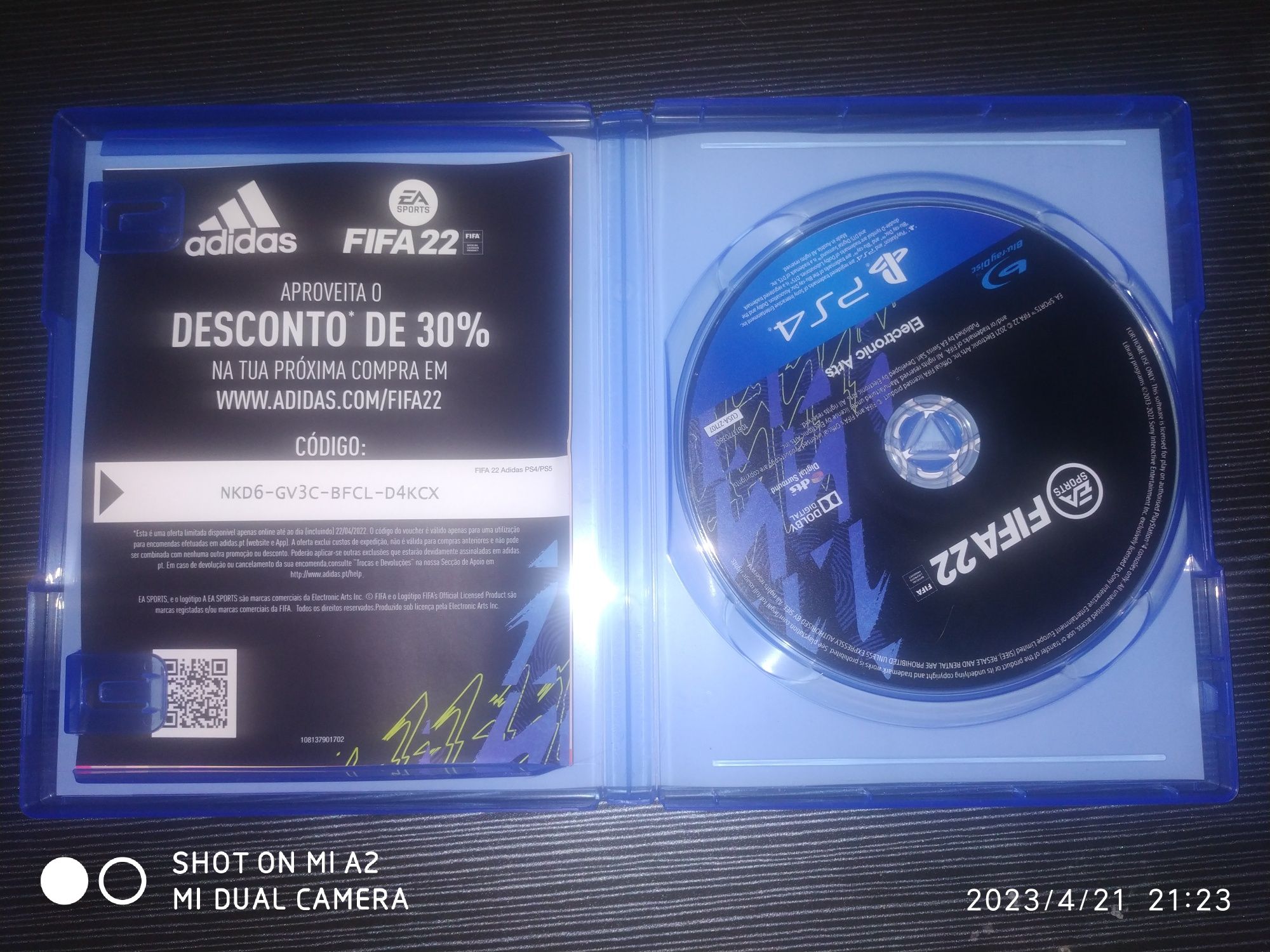 Jogo FIFA 2022 PlayStation 4