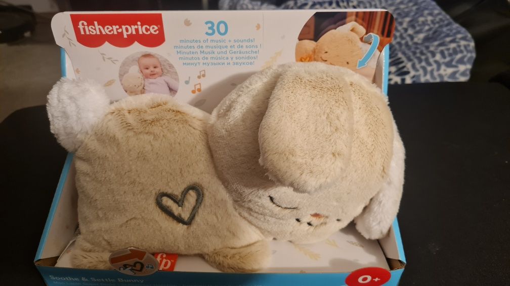 Śpiący króliczek od Fisher Price