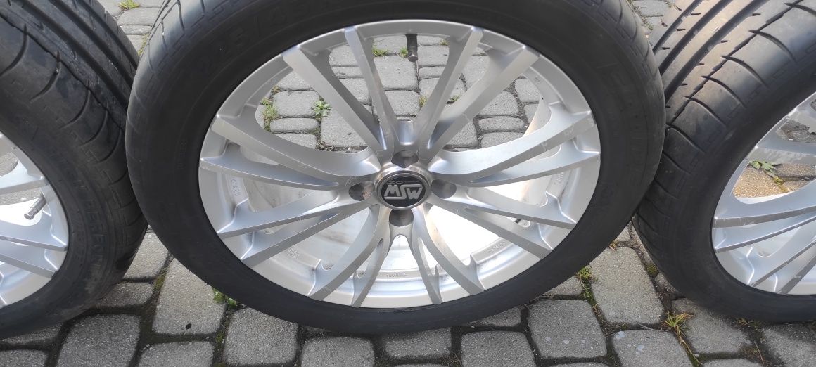 Sprzedam felgi aluminiowe msw oz 17" 4x100
