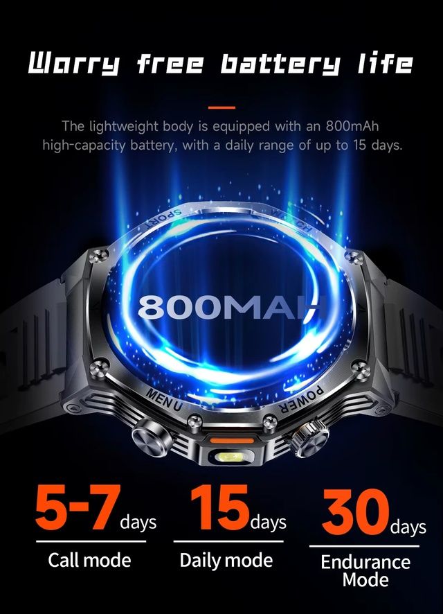 Тактические смарт часы, smart watch ak 82
