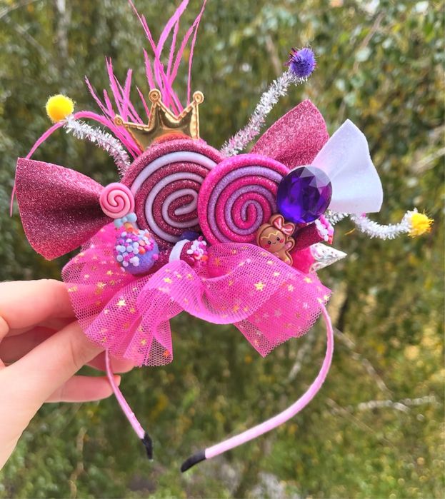 Ободок обруч цукерка конфетка