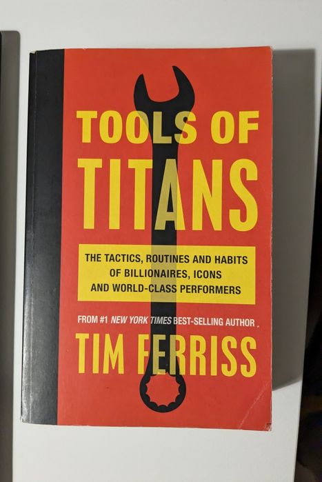 Livro Tools of Titans - Tim Ferris