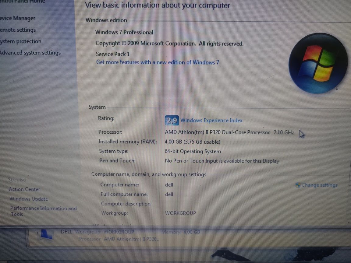 Продам ноутбук dell Inspiron m5010