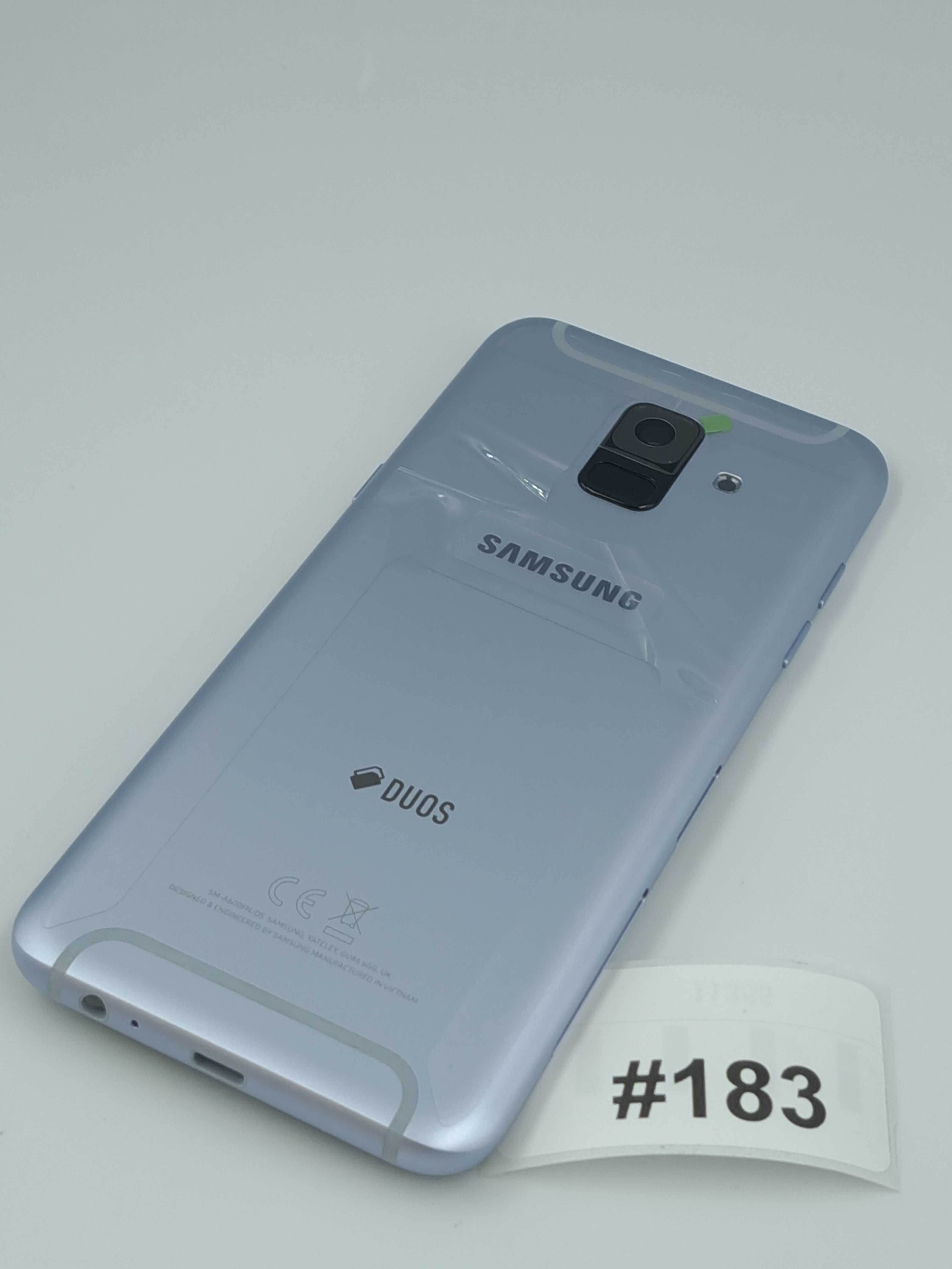 Nowy oryginalny korpus niebieski klapka Samsung Galaxy A6 SM-A600 #183
