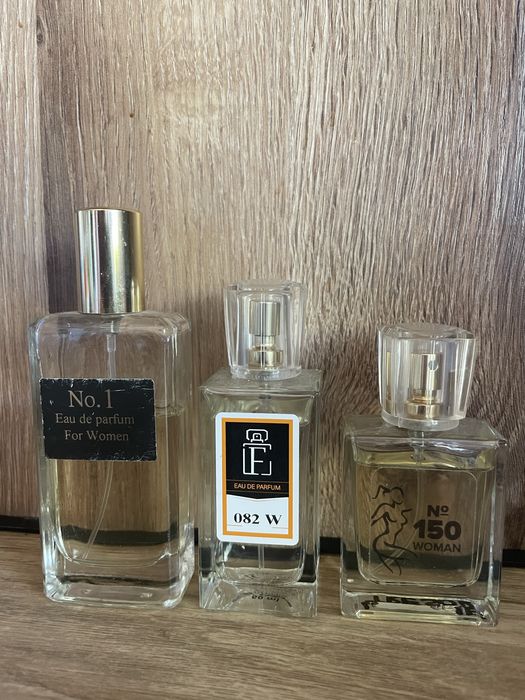 Zestaw wód perfumowanych różne