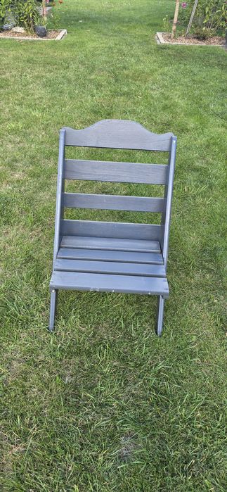 Drewniane Krzesło Ogrodowe – Solidne Stylowe Ogród,  fotel składane