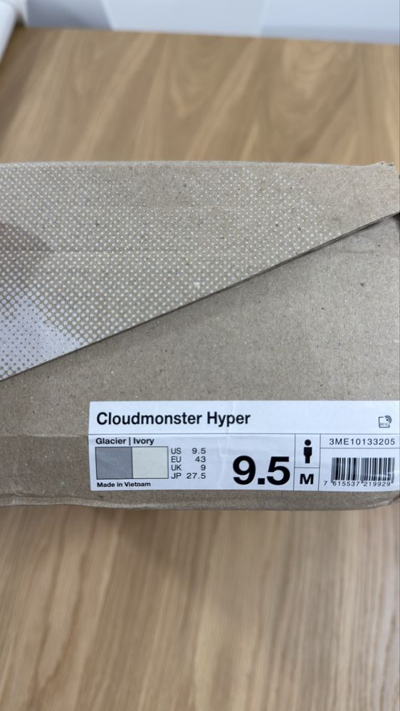 Sapatilhas ON RUNNING CloudMonster Hyper “43”