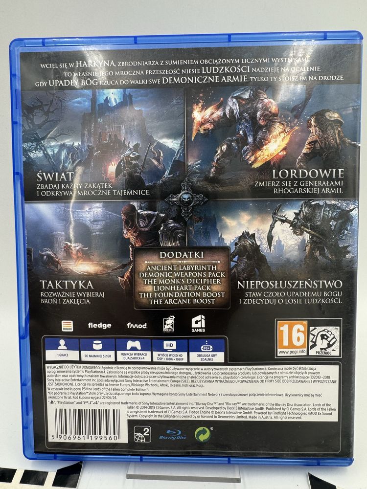 PL Lords of the Fallen Ps4 Gwarancja