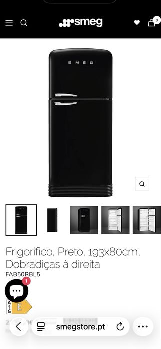 Frigorifico SMEG na caixa