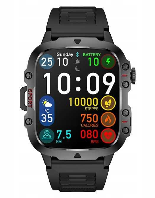 QX11 Smartwatch–Stylowy Zegarek z Funkcjami Zdrowia i Trybami ttst1421