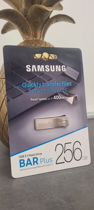 Флешка SAMSUNG BAR Plus 256GB - 400MB/s USB 3.1