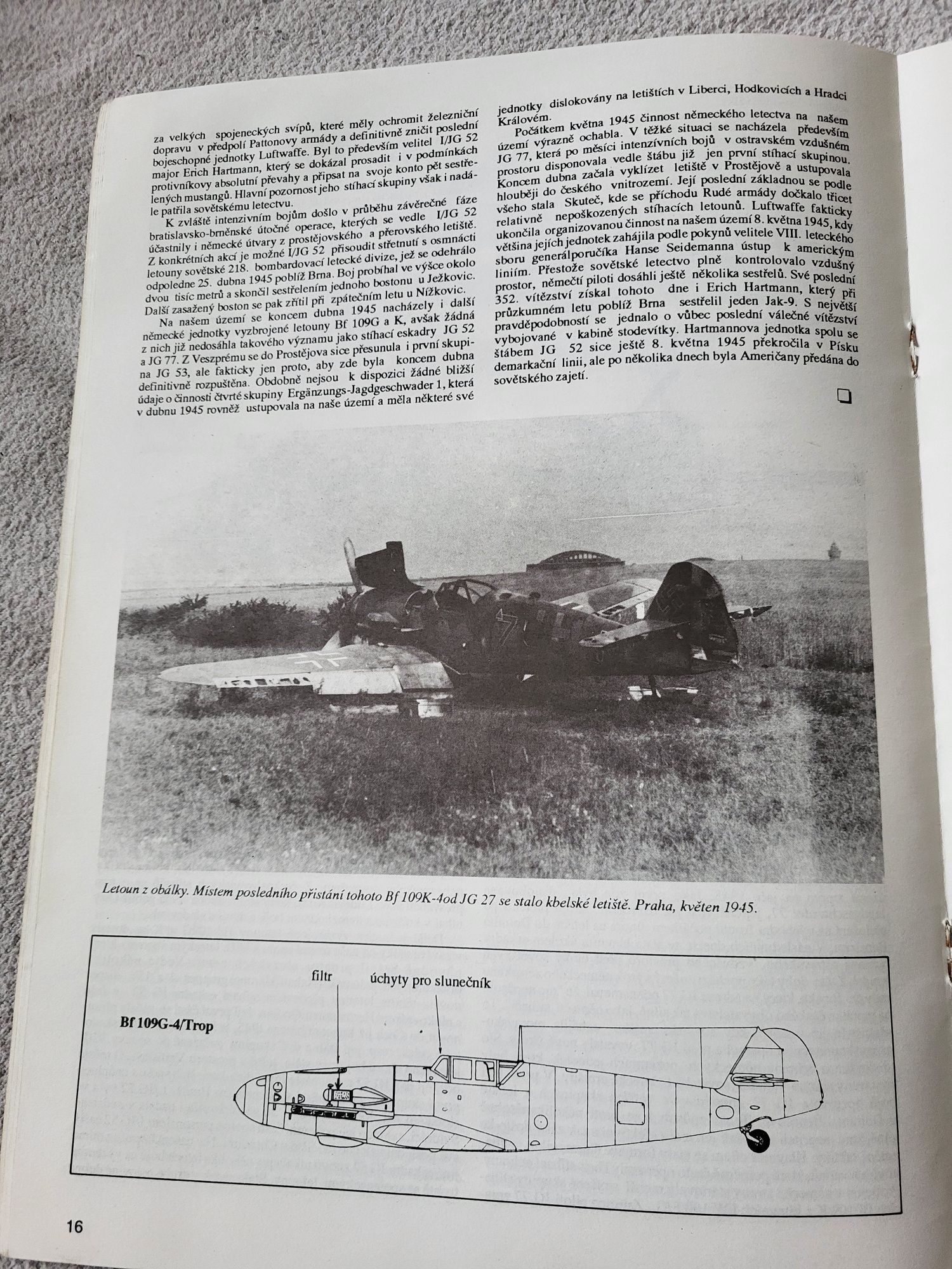 Messerschmitt BF-109 G/K, monografia