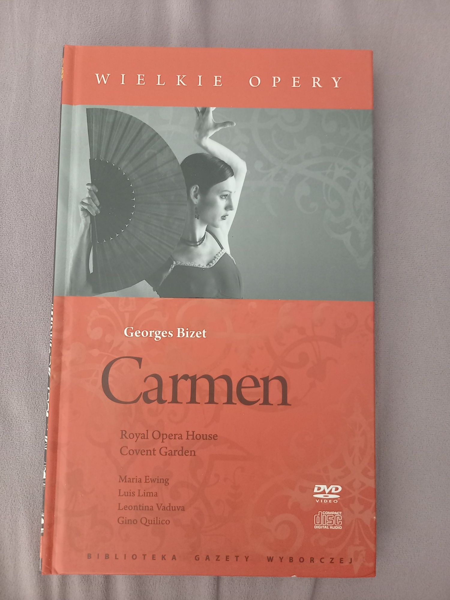 Wielkie opery "Carmen" Bizet