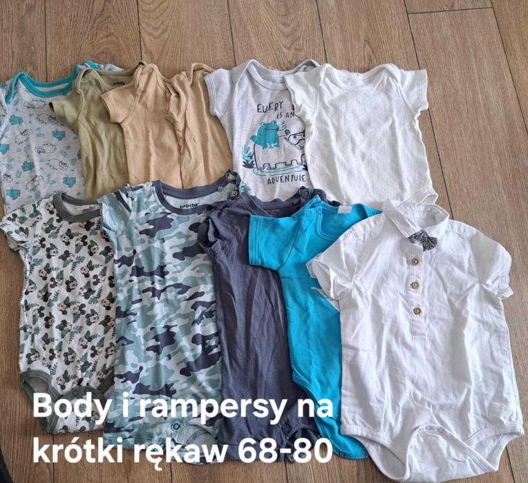 Ubranka dziecięce chłopięce 68-86