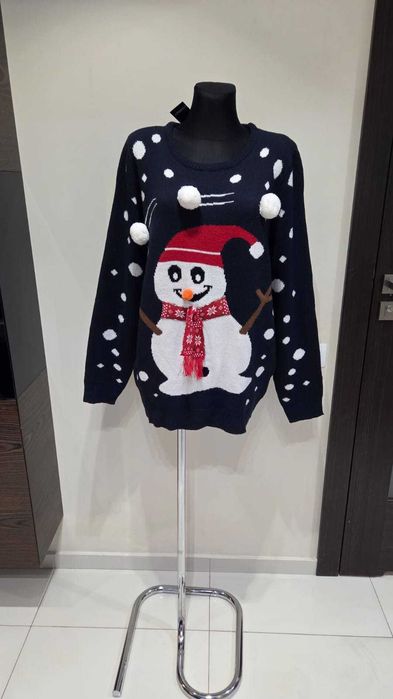 Świąteczny sweter r. XXL