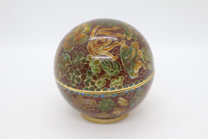 Bola Chinesa em Metal Cloisonné 7 A cm