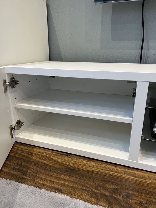 Komoda Szafka RTV IKEA Besta Biała