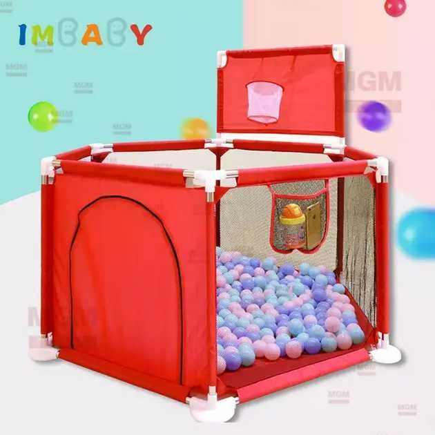 Детский манеж для развития, сухой бассейн для игр, для шаров/ Дитячий