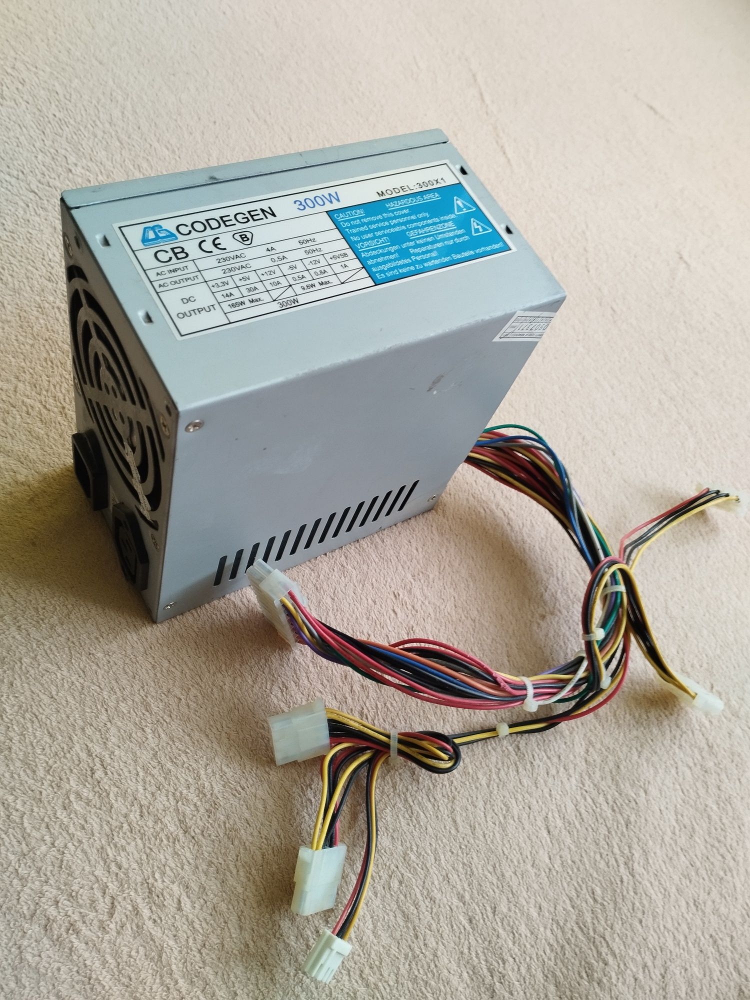 Zasilacz 300W Codegen 300X1