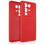 Etui Beline Silicone Infinix Note 50 5G  czerwony