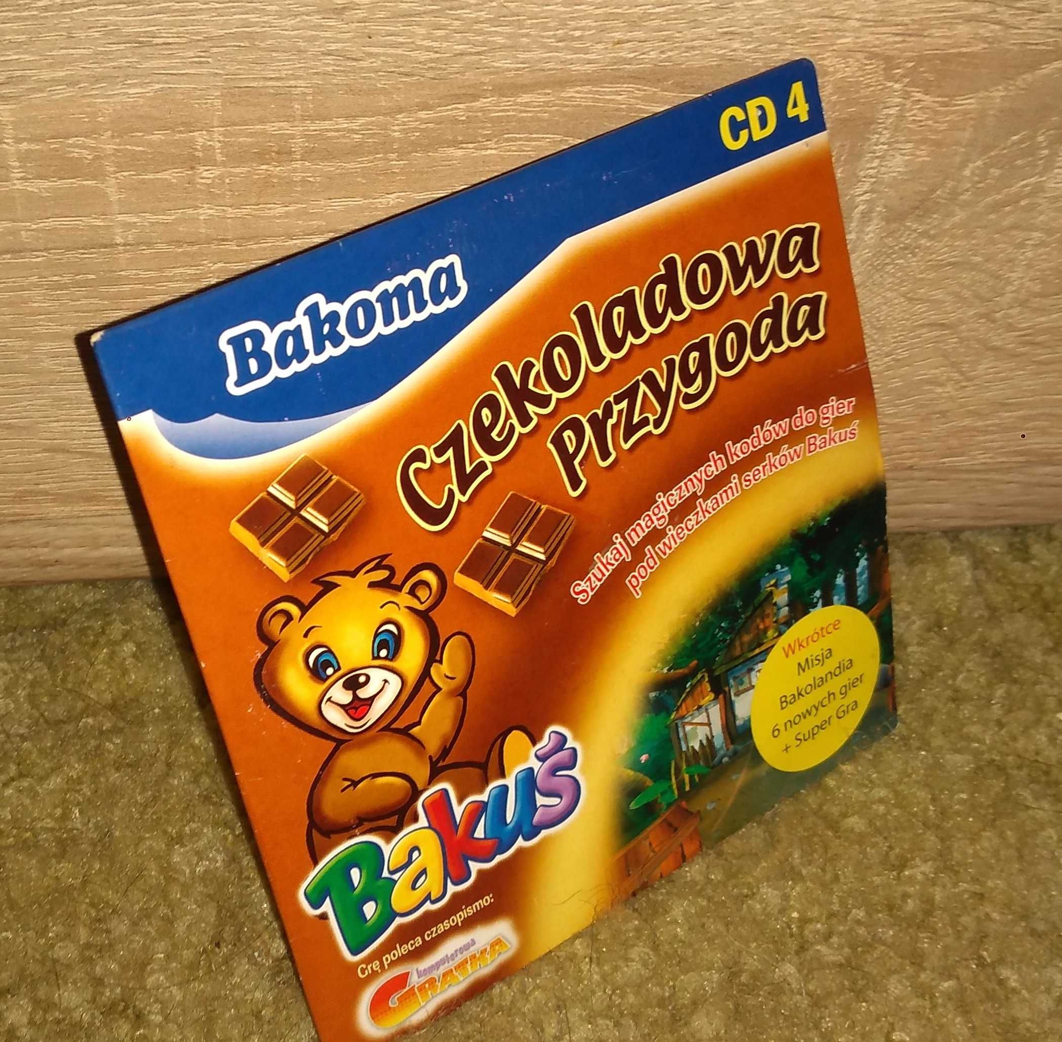 BAKUŚ Bakoma Czekoladowa Przygoda / PC / PL /DB /