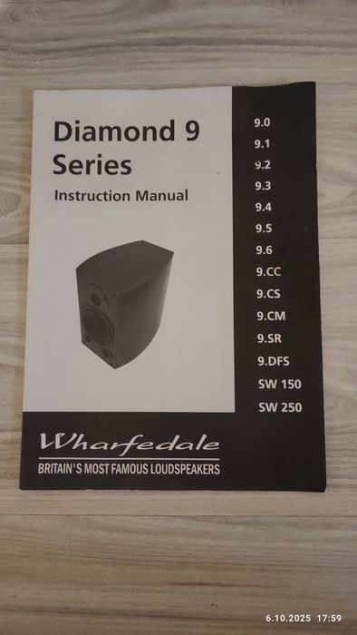 Wharfedale 9.3 - monitory