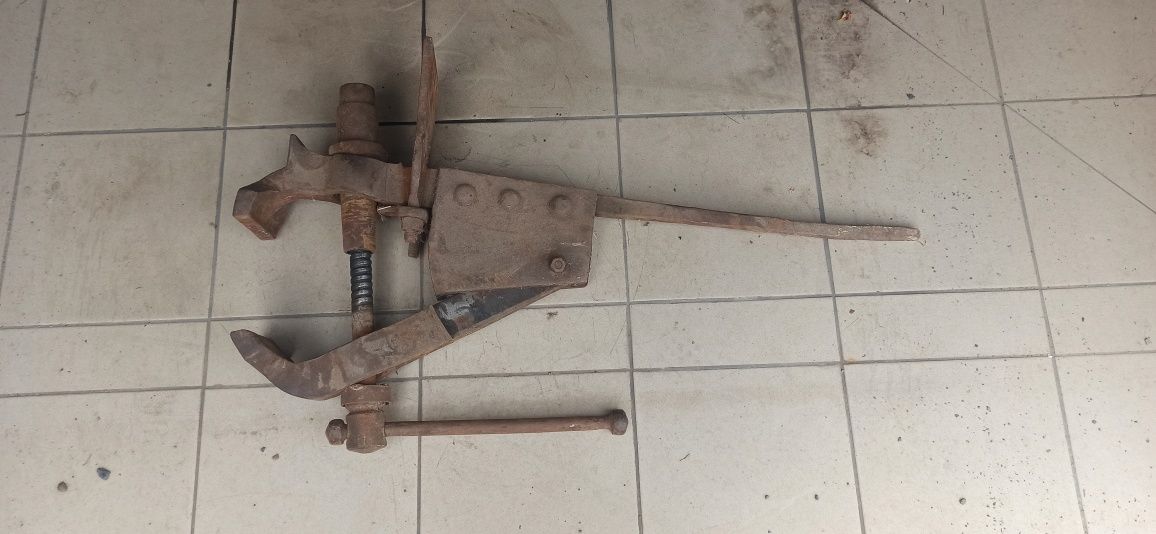 Imadło ścisk 13cm kute kowalskie