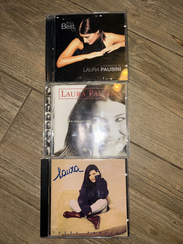 Laura Pausini 3 płyty CD oryginalne stan bdb cena za komplet