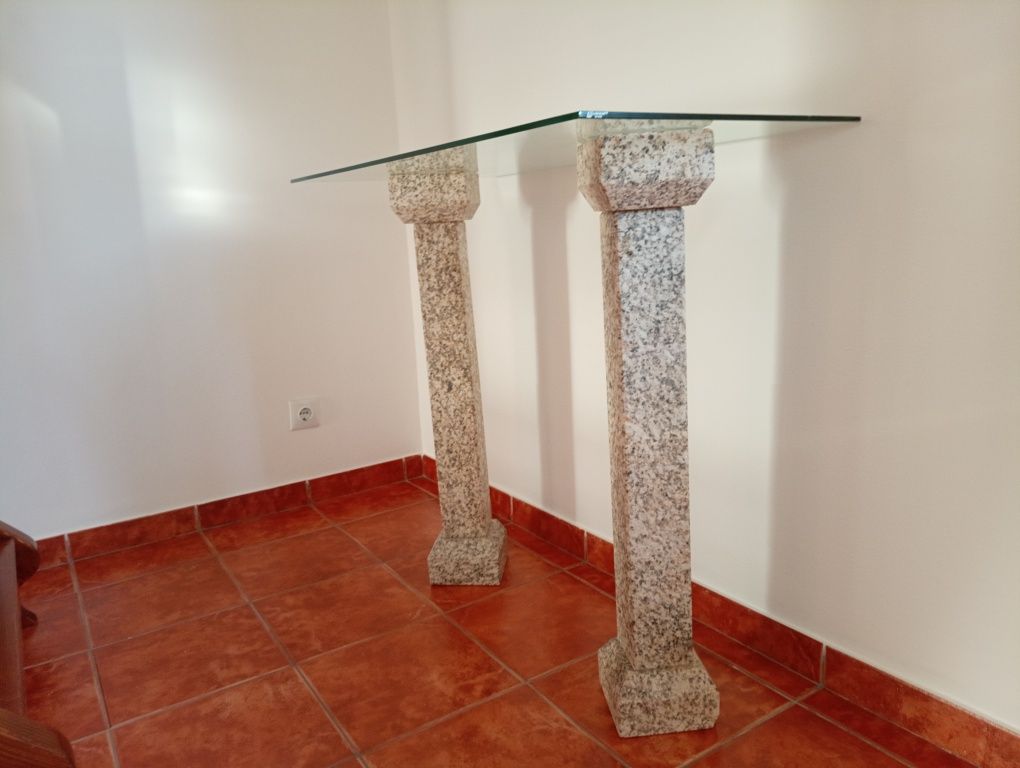 Consola de vidro